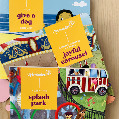 Upbounders: A Day at The Splash Park - Board Book, Multi