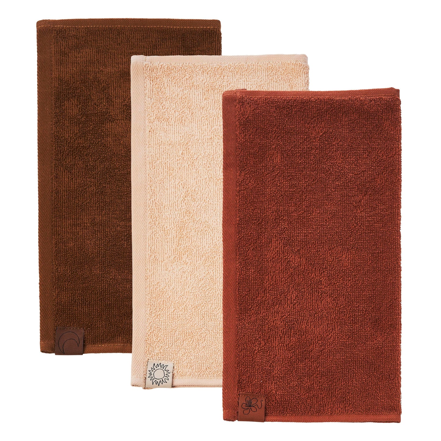 SWEET JULY Skin Face Towel Set Day & Night, Makeup Removal, 100% Cotton, Soft, Absorbent, Daily Use, Pack of 6