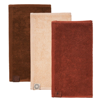 SWEET JULY Skin Face Towel Set Day & Night, Makeup Removal, 100% Cotton, Soft, Absorbent, Daily Use, Pack of 6