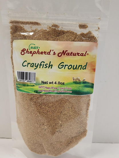 Crayfish. Dried, Ground. 4 oz