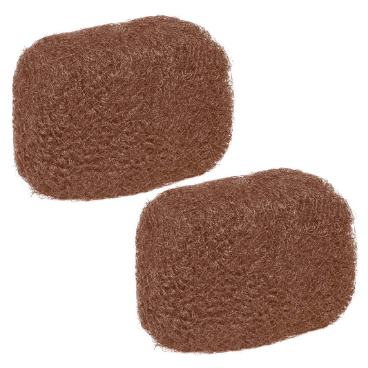 Locsanity Afro Kinky 100% Bulk Natural Human Hair - Braiding Hair for Dreadlocks, Loc Repair, Dreadlock Extensions, Twists, Braids - 8 Inches Long, 1 Oz