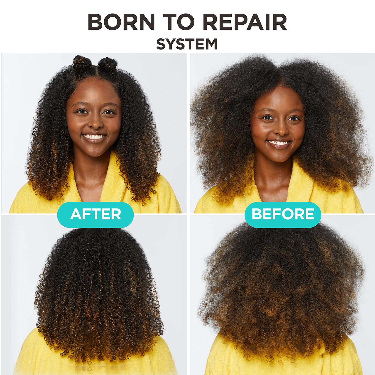 Carol's Daughter Born To Repair Reviving Hair Oil for Dry Damaged Hair & All Curl Types, Made with Shea Butter, 4.2 Fl Oz