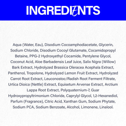 Scotch Porter Curls & Waves Shampoo for Men | Gentle Hydrating Wash Promotes Softness, Shine & Scalp Health | Free of Parabens, Sulfates & Silicones | Vegan | 13oz