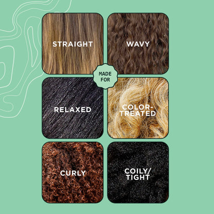 Sienna Naturals - H.A.P.I. Shampoo – Anti Frizz - Sulfate-Free, Scalp-Nourishing & Hydrating Cleanser – Gently Removes Buildup Without Stripping – pH-Balanced, Vegan & Clean Formula - 11oz