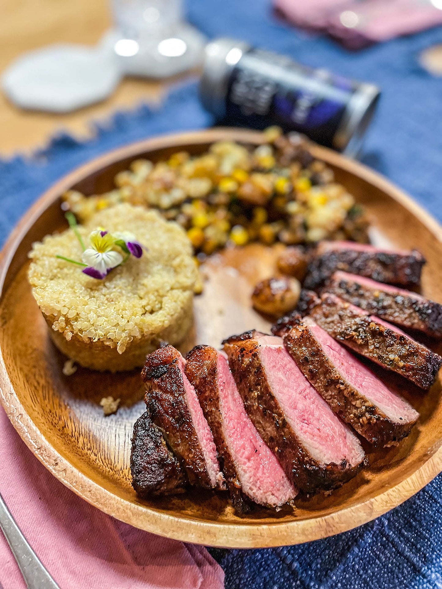 Brazilian Steakhouse BBQ Blend | Gourmet Seasoning, Artisanal Spice Blend | All Natural, Non GMO | Hand Crafted in Small Batches in USA | No MSG or Artificial Ingredients | GLP-1 Friendly | Sustainably Sourced, Ultra Premium Seasoning | Bougie BBQ | Gustu