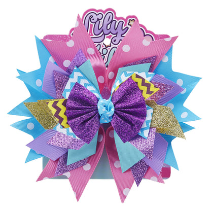 Lily Frilly Let Your Life Sparkle Hair Bow