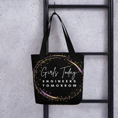 Girls Today Engineers Tomorrow Small Tote Bag