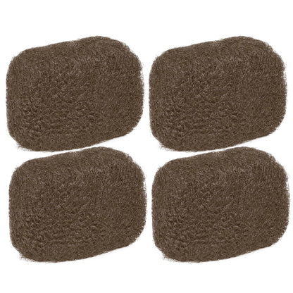 Locsanity Afro Kinky 100% Bulk Natural Human Hair - Braiding Hair for Dreadlocks, Loc Repair, Dreadlock Extensions, Twists, Braids - 8 Inches Long, 1 Oz #4