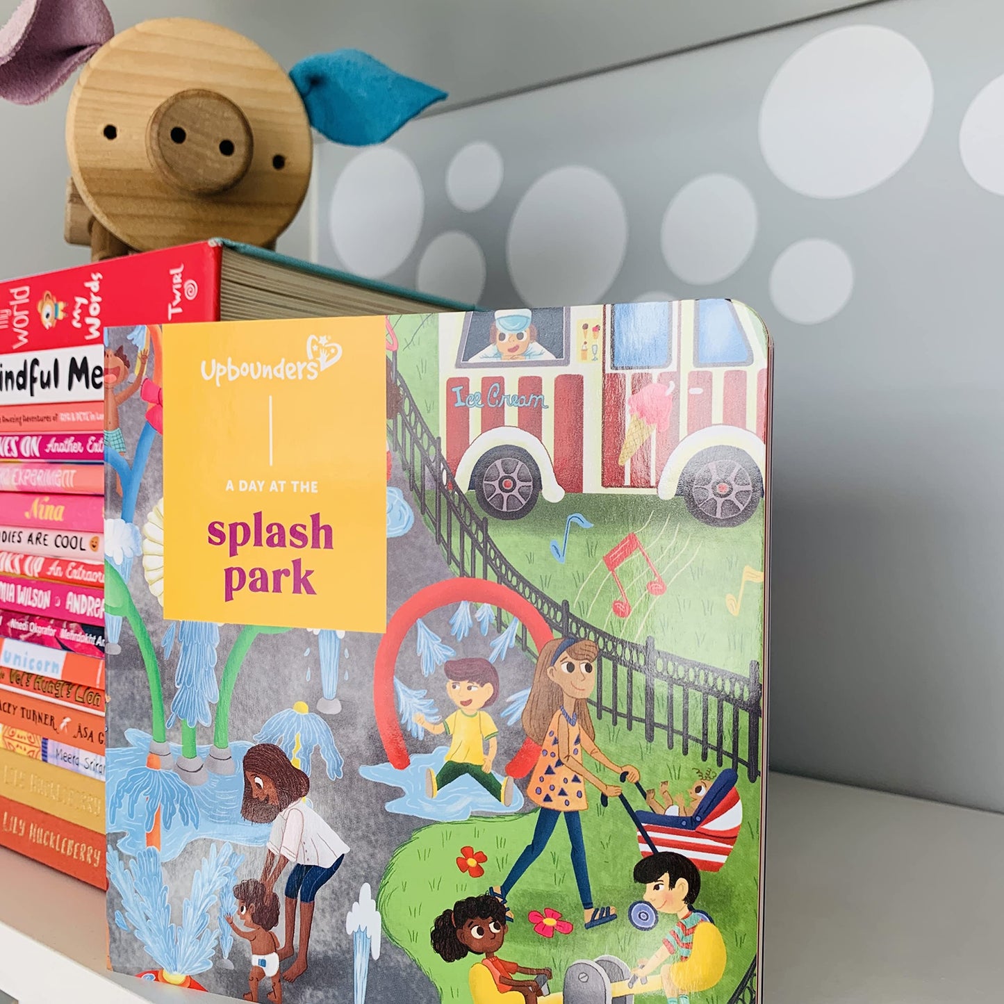 Upbounders: A Day at The Splash Park - Board Book, Multi