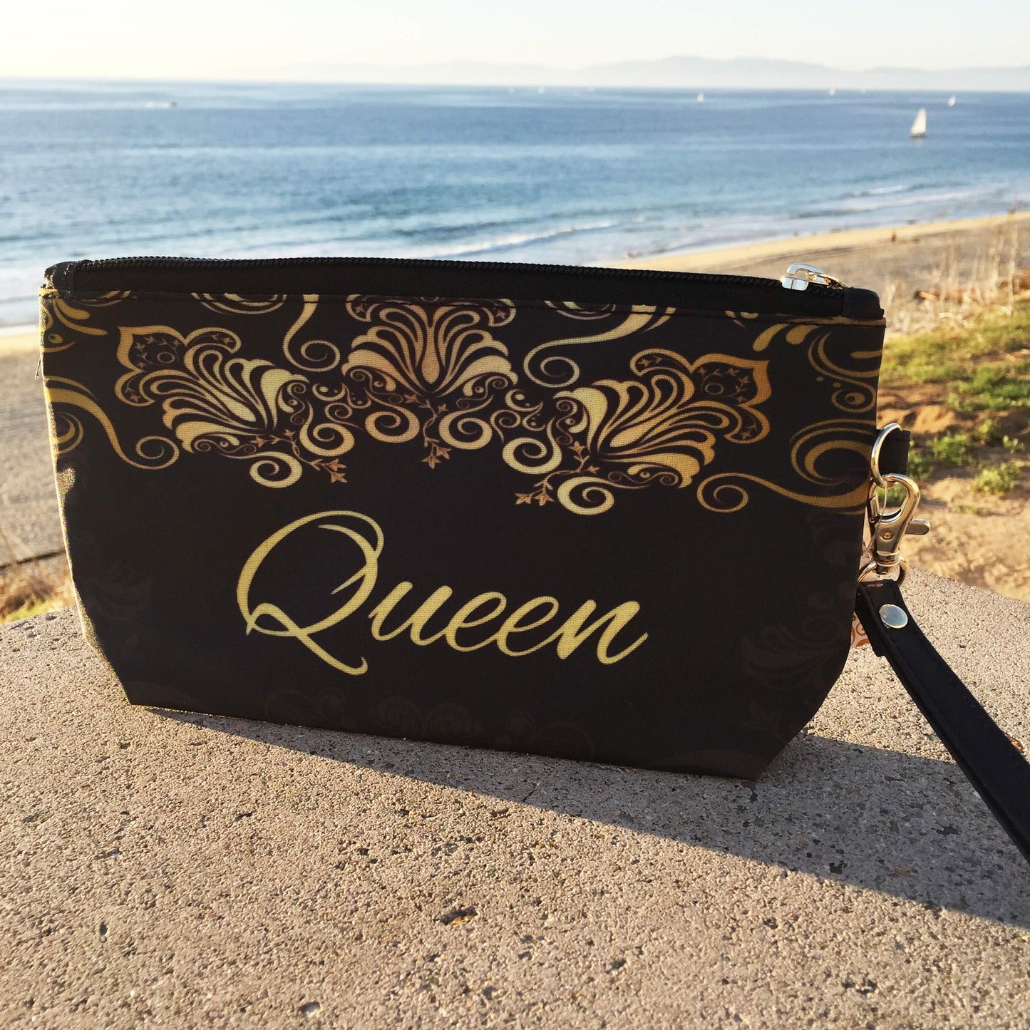 Shades of Color Cosmetic Pouch, Queen, 9 x 5 inches (CP110)