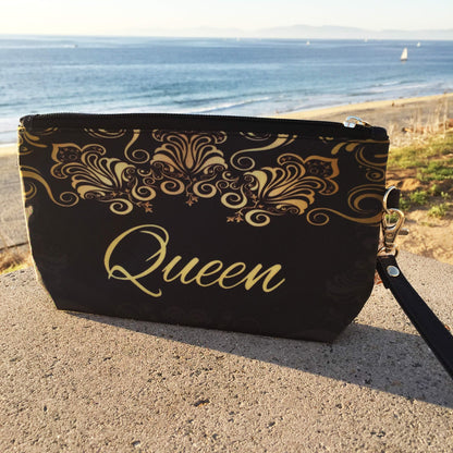 Shades of Color Cosmetic Pouch, Queen, 9 x 5 inches (CP110)