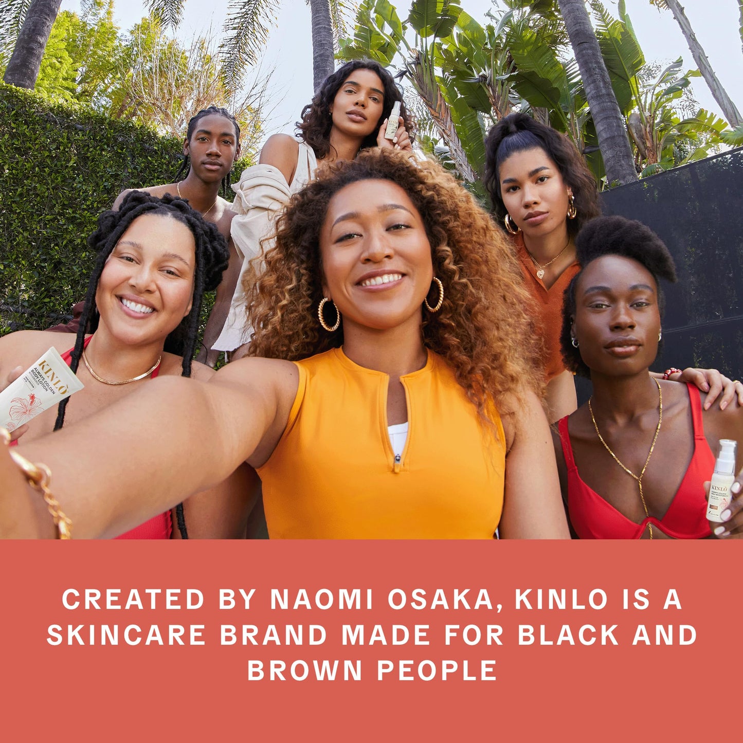 Kinlo Sun Spot Brightening Moisturizer | Vitamin C, Ferulic Acid & Hyaluronic Acid | Daily Brightening Face Serum & Moisturizer | Black-Owned, Vegan Skincare | 1.7 fl oz