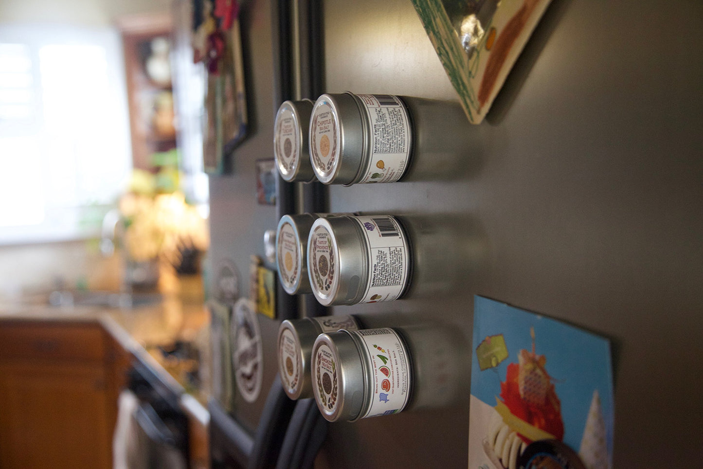 Deluxe Land & Sea Grilling Collection | 4 Gourmet All Natural Spice Blends | Small Batch, Non GMO Seasonings | No MSG, No Artificial Ingredients | GLP-1 Friendly | Magnetic Tins | Sustainably Sourced, Super Premium Grilling Seasonings | Artisanal Spice Bl