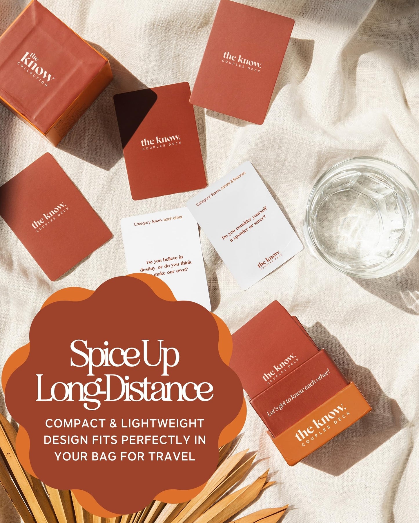 I Know Collection The Know Couples Deck - Date Night Get to Know You Games - 150 Thoughtful Couple Questions – Fun Date Night Cards for New Couples – Romantic Couples Gift