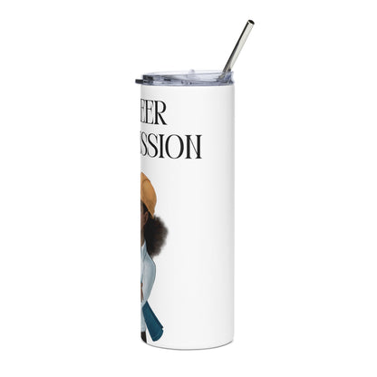 Engineer on a Mission Slim Steel Tumbler