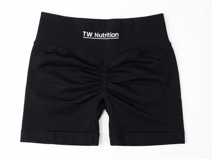 TW Nutrition Seamless Sculpt Yoga Shorts Black