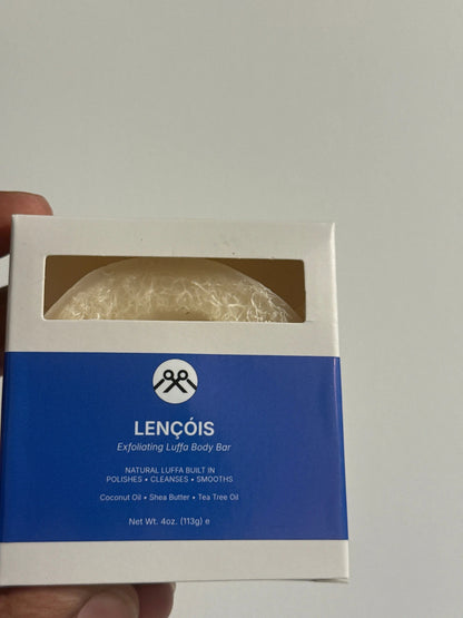 LENÇÓIS Exfoliating Luffa Body Bar
