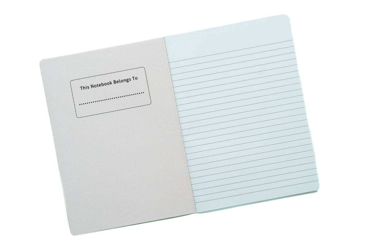 Black Women Line Art A5 Notebook Set