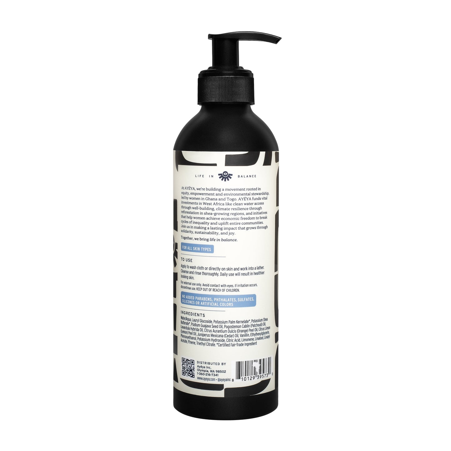Traditional African Black Liquid Soap <br> Balance