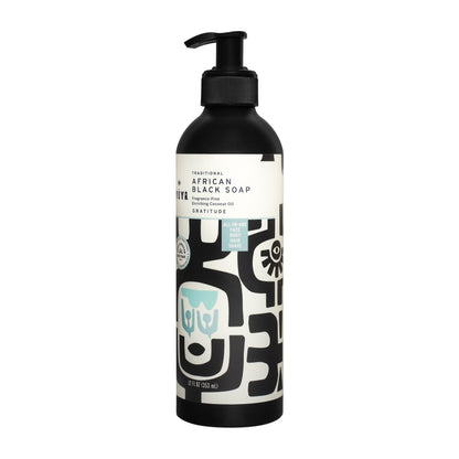 Traditional African Black Liquid Soap <br> Gratitude