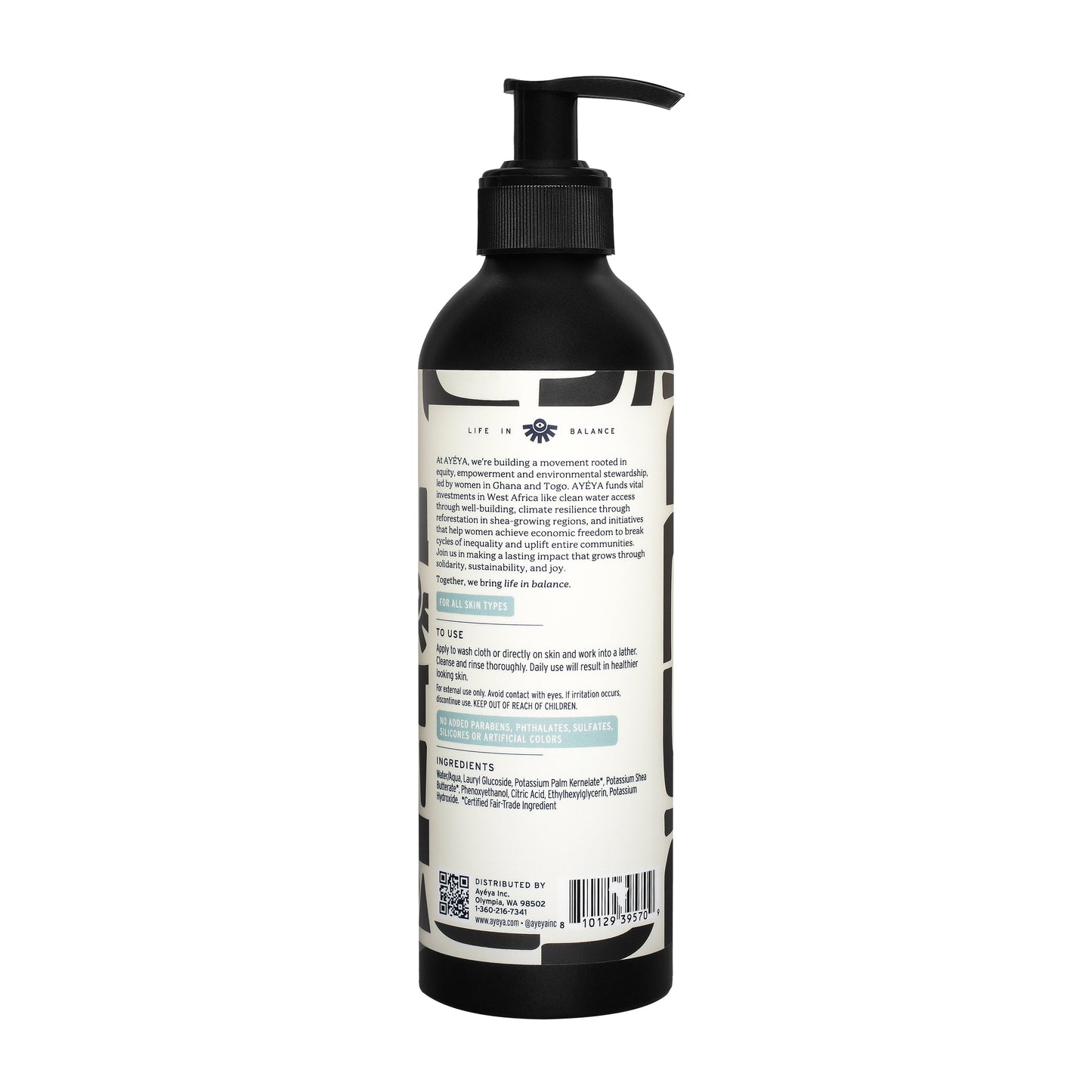 Traditional African Black Liquid Soap <br> Gratitude