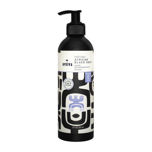 Traditional African Black Liquid Soap <br> Peace