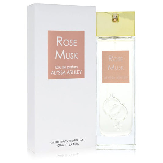 Alyssa Ashley Rose Musk by Alyssa Ashley - Eau De Parfum Spray 3.4 oz