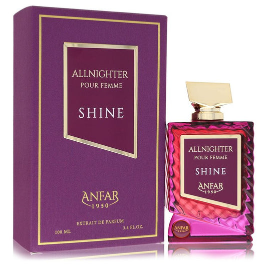 Anfar All Nighter Shine by Anfar - Extrait De Parfum Spray 3.4 oz