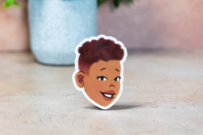 Black Girl Hairstyles Stickers: Fade