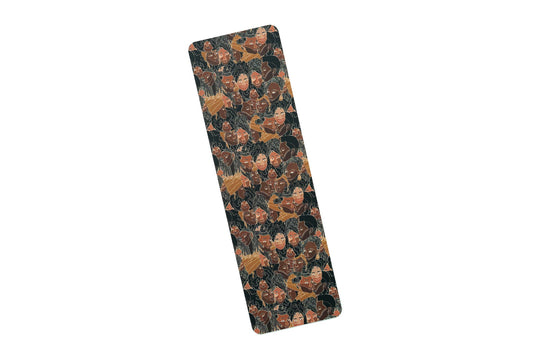 Bookmark - Black Women Line Art Colored