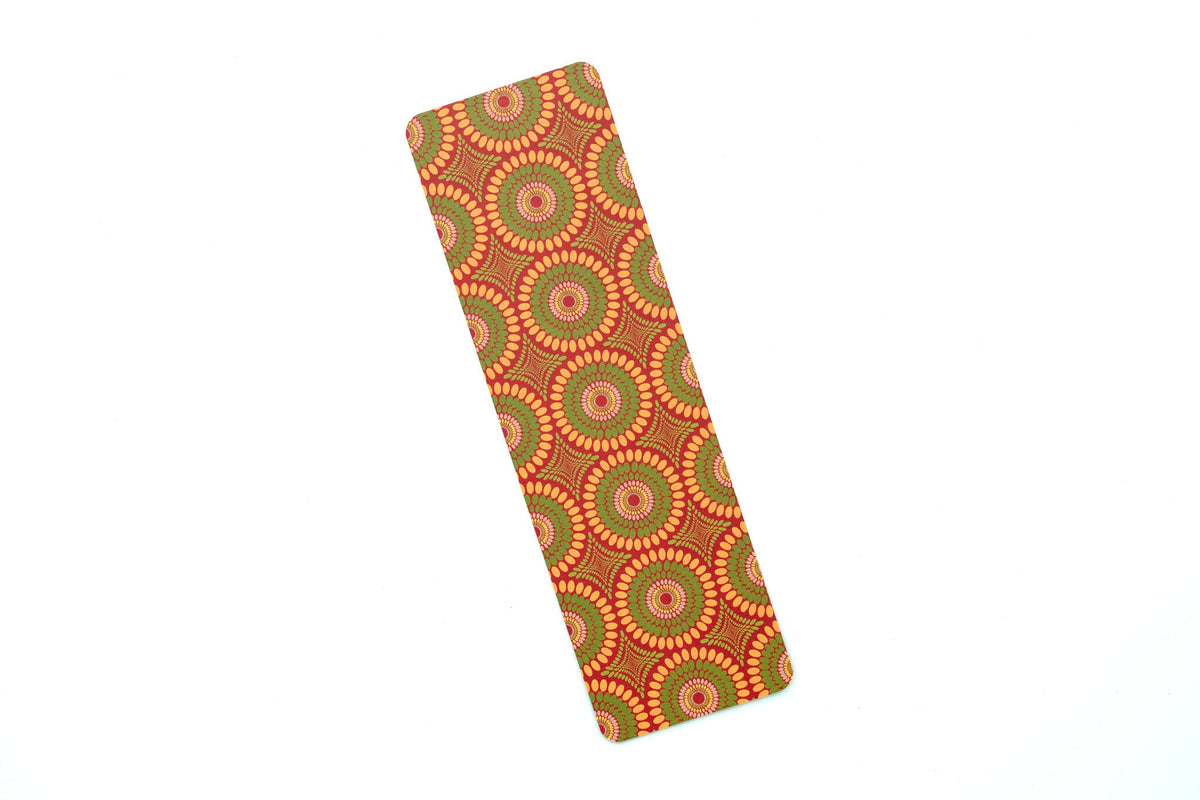 African Print Ankara Bookmark - Bloom