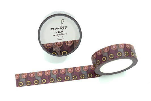 African Print Washi Tape - BP (Ankara)