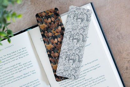 Bookmark - Black Women Line Art