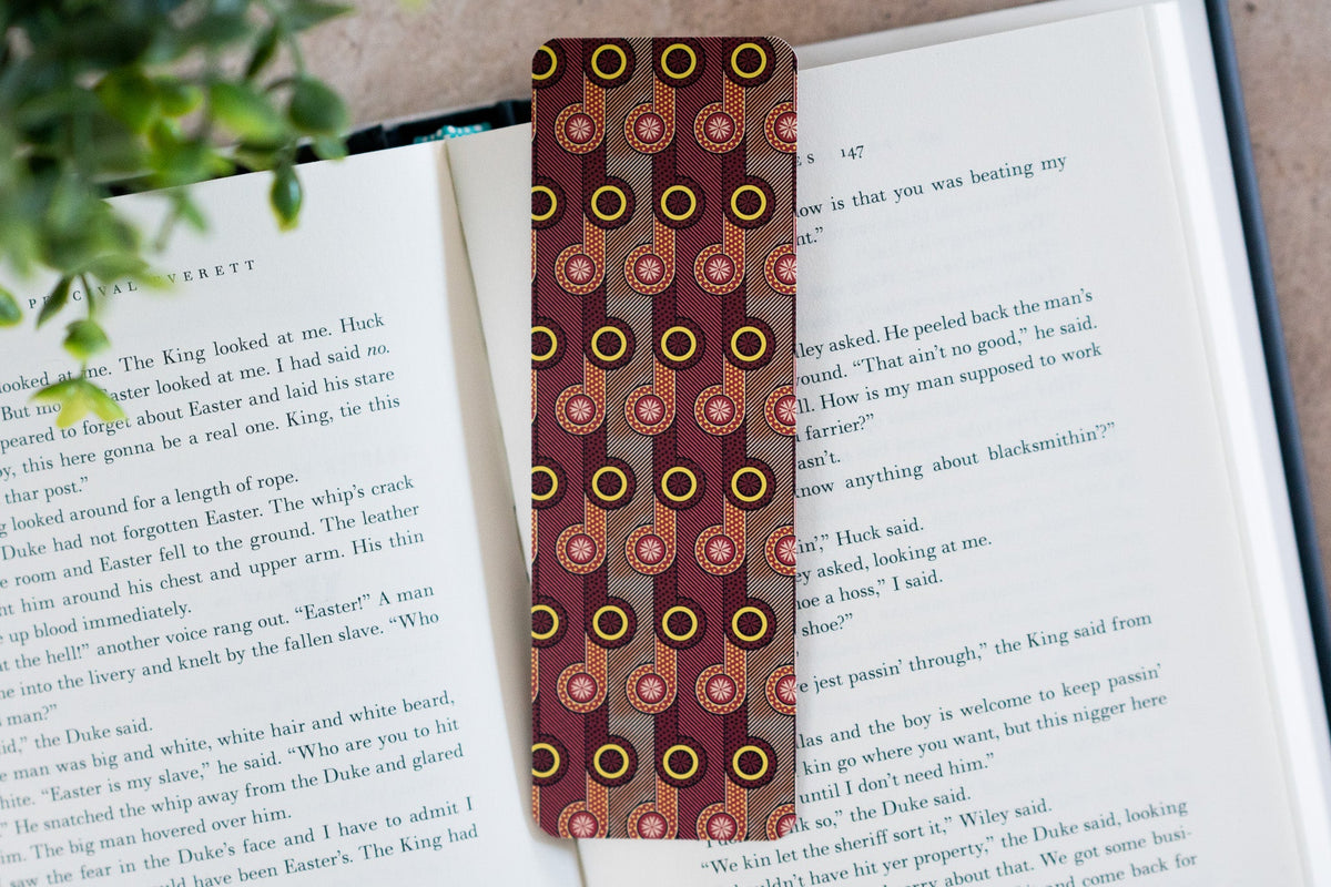 African Print Ankara Bookmark - BP