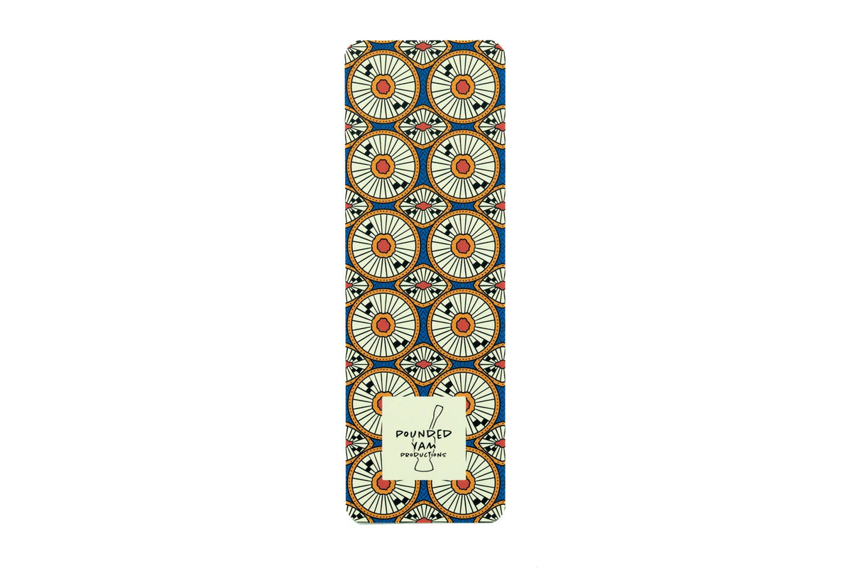 African Print Ankara Bookmark - Circles