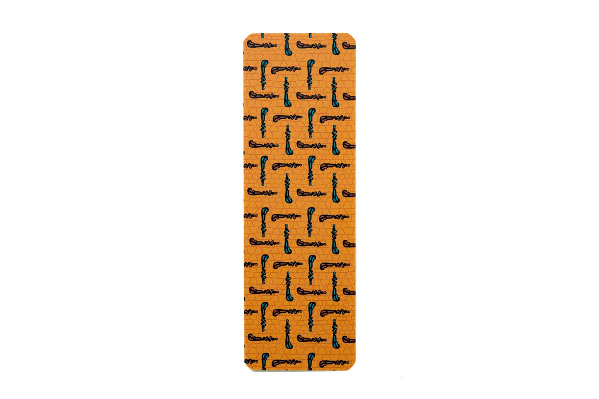 African Print Ankara Bookmark - Walking Sticks