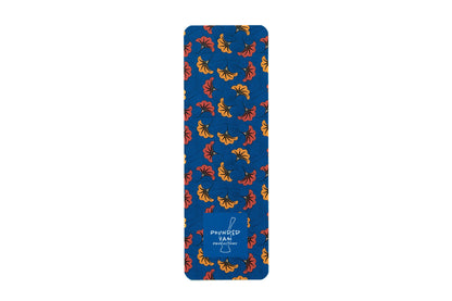 African Print Ankara Bookmark - Wedding Flowers