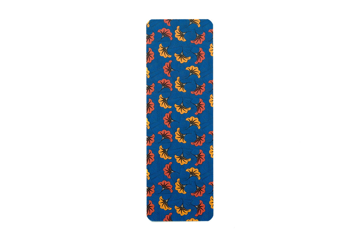 African Print Ankara Bookmark - Wedding Flowers