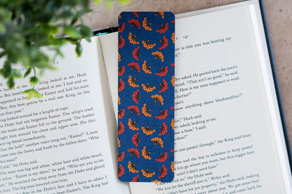 African Print Ankara Bookmark - Wedding Flowers