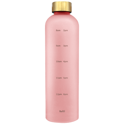 My Daily Water - 1 Liter Timed Water Bottle