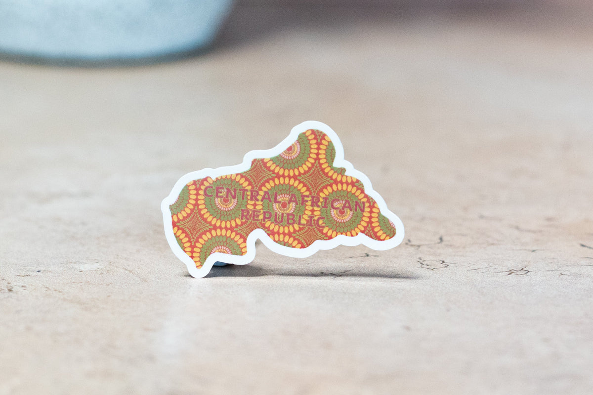 Central African Republic Sticker (Central Africa)