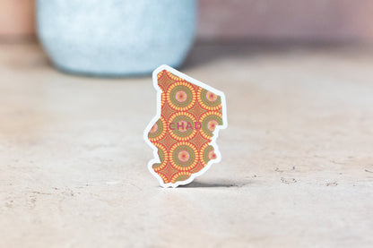 Chad Sticker (Central Africa)