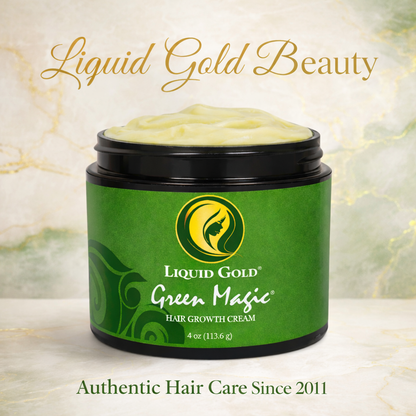 Green Magic Hair Growth Cream – Strengthens, Moisturizes & Supports Growth