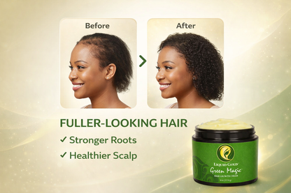 Green Magic Hair Growth Cream – Strengthens, Moisturizes & Supports Growth