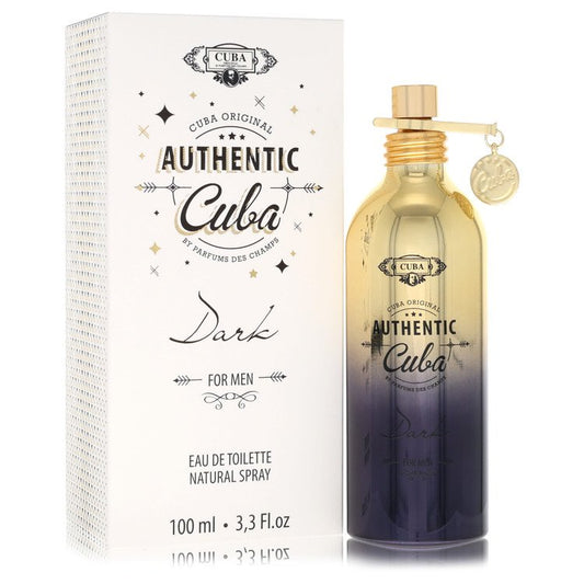 Cuba Authentic Dark by Fragluxe - Eau De Toilette Spray 3.3 oz