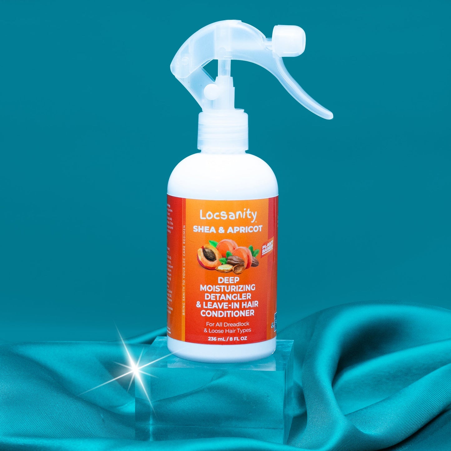 Locsanity Shea & Apricot Loose, Deep Moisturizing Detangler & Leave-In Conditioner