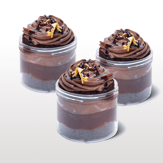 Wicked Dark Chocolate Cake Jar