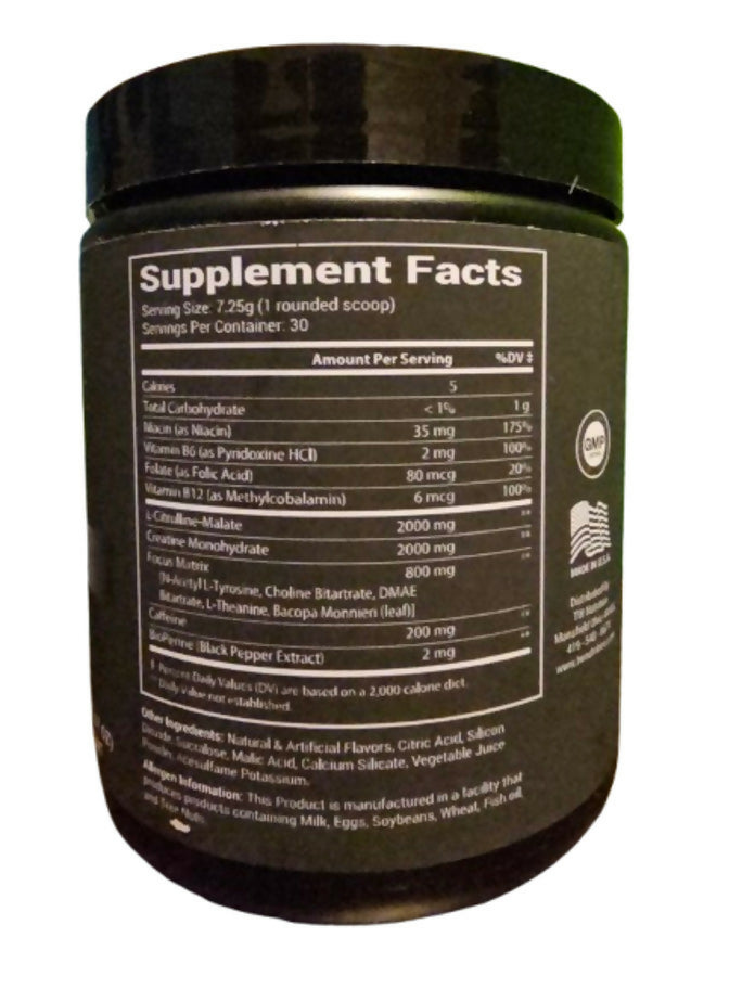 TW Nutrition ADAPT Fruit Punch Pre-Workout Powder 30 Servings 8/2027