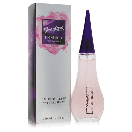 Fragluxe Night Rose by Fragluxe - Eau De Toilette Spray 3.3 oz