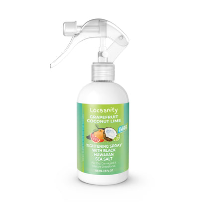 Grapefruit Coconut Lime Moisturizing and Tightening Spray Mist w/ Black Hawaiian Sea Salt